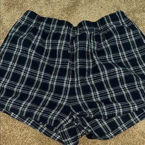 SHEIN Black and White Athletic Shorts